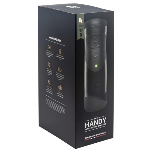 The Handy 1.1 - masturbator - smart, netværk, VR - sort
