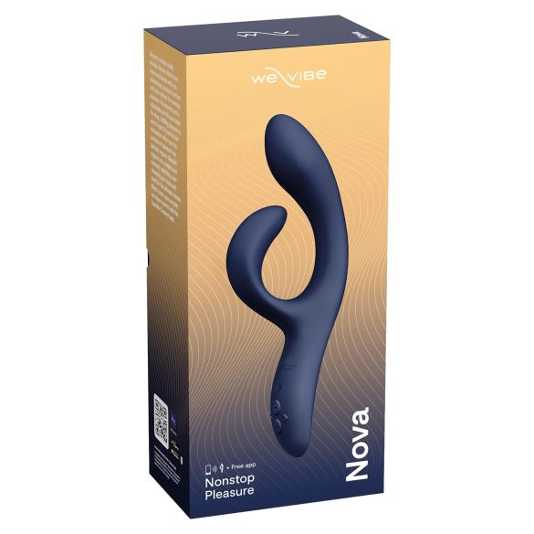 We-Vibe Nova 2 - klitorisvibrator med arm - genopladelig - blå