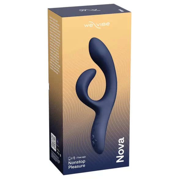 We-Vibe Nova 2 - App-styret fleksibel vibrator med klitorisarm (blå)