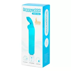   Happyrabbit - mini bullet vibrator - genopladelig kanin - blå