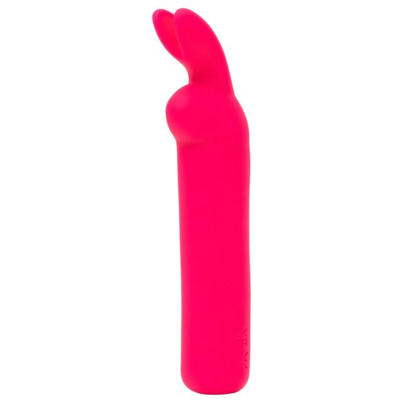 Happyrabbit - bullet vibrator - genopladelig med kaninører - pink