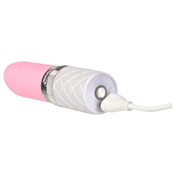 Pillow Talk Lusty - genopladelig tunge-vibrator (pink)