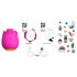 ROMP Rose - lufttryksvibrator - klitoris stimulator - pink