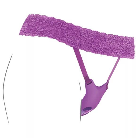 Pipedream Fantasy For Her - bærbar, indbygget G-punkt vibrator (lilla)