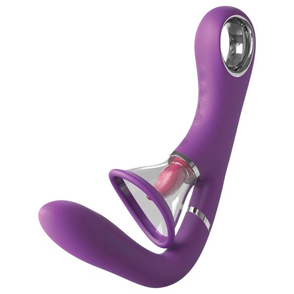 Fantasy For Her - G-punkt og klitoris vibrator med 4 motorer - lilla