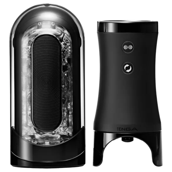 TENGA Flip 0 Electronic - automatisk masturbator - sort