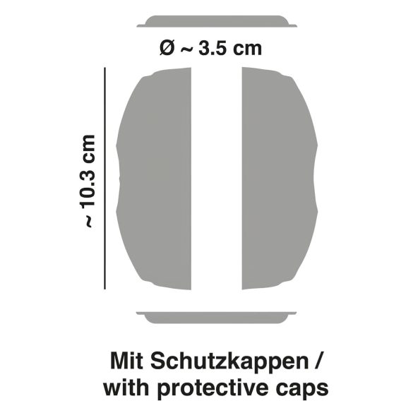 You2Toys - 2 motoriseret onaniprodukt (grå)