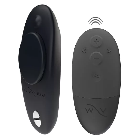 We-Vibe Moxie+ - bærbar klitorisvibrator med app- og fjernbetjening (sort)