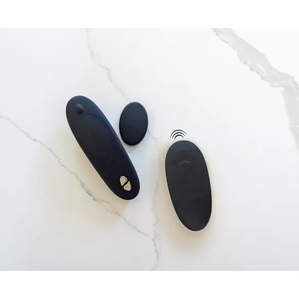 We-Vibe Moxie+ - bærbar klitorisvibrator med app- og fjernbetjening (sort)