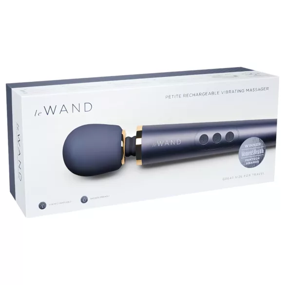 Le Wand Petite - trådløs massagevibrator - blå