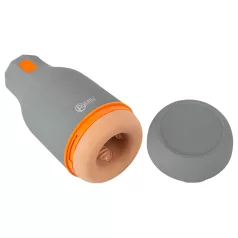 Rebel - vandtæt onaniprodukt med klemmefunktion (naturgrå)