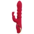You2Toys - rabbit vibrator med bevægelig ring - rød