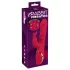 You2Toys - rabbit vibrator med bevægelig ring - rød