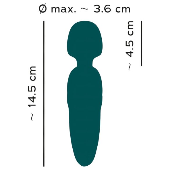 You2Toys Petite - massagevibrator med genopladeligt batteri - grøn