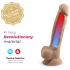 Silexd 8 - fjernbetjent vibrator med kugler - naturfarvet