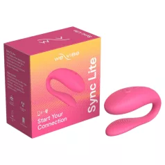   We-Vibe Sync Lite - Parvibrator med app- og fjernbetjening (pink)
