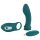 Couples Choice - multifunktionel vibrator til par - 3i1 - turkis