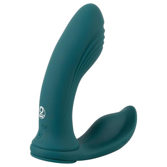 Couples Choice - multifunktionel vibrator til par - 3i1 - turkis