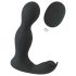 Rebel - 2i1 prostata vibrator med fjernbetjening - sort