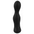 Rebel - 2i1 prostata vibrator med fjernbetjening - sort