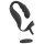 Rebel – Prostata-vibrator med penis- og kuglering (sort)