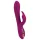 Javida - 3i1 perlevibrator med roterende funktion (lilla)