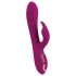 Javida - 3i1 perlevibrator med rotation - silikone - lilla