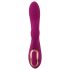 Javida - 3i1 perlevibrator med rotation - silikone - lilla