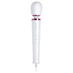 Le Wand Petite Plug-In - wand vibrator - opladelig - hvid