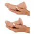You2Toys - strap-on dildo sæt - natur