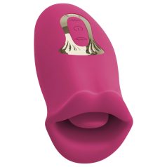 You2Toys - klitorisvibrator med tunge - silikone pink