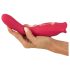 You2Toys - 2i1 vibrator med tunge - pink