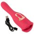 You2Toys - 2i1 vibrator med tunge - pink