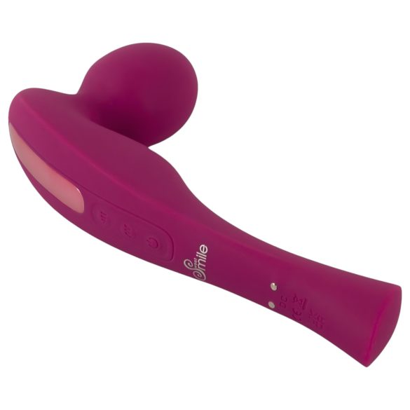 SMILE - wand vibrator - genopladelig - pink