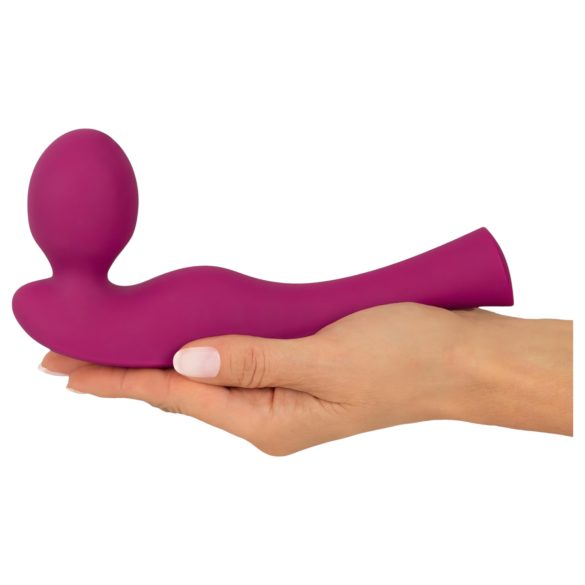 SMILE - wand vibrator - genopladelig - pink