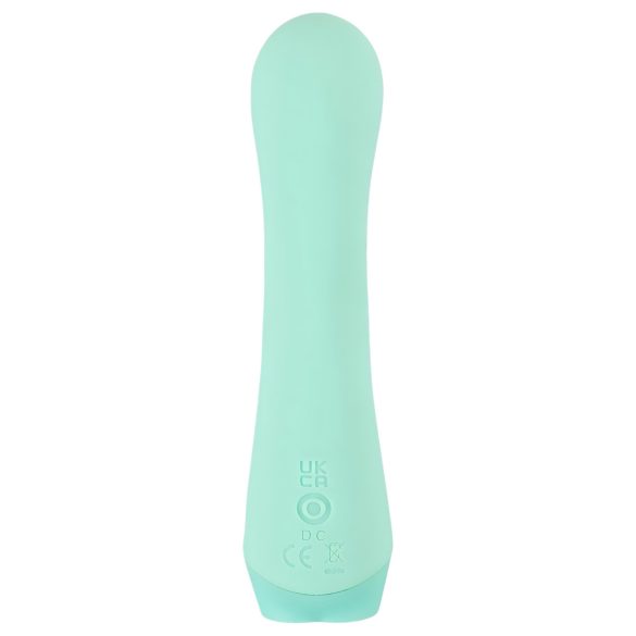 Cuties Mini 4 - genopladelig, vandtæt kaninvibrator (grøn)