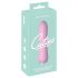 Cuties Mini 4 - genopladelig, vandtæt vibrator (pink)
