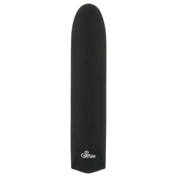 Smile - mini vibrator med genopladelig vandtæt funktion - sort
