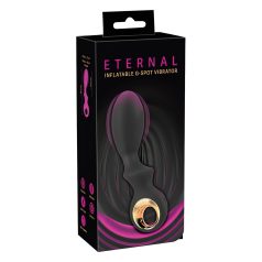 Eternal - oppustelig G-punktsvibrator (sort)