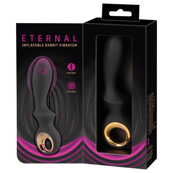 Eternal - oppustelig G-punktsvibrator (sort)