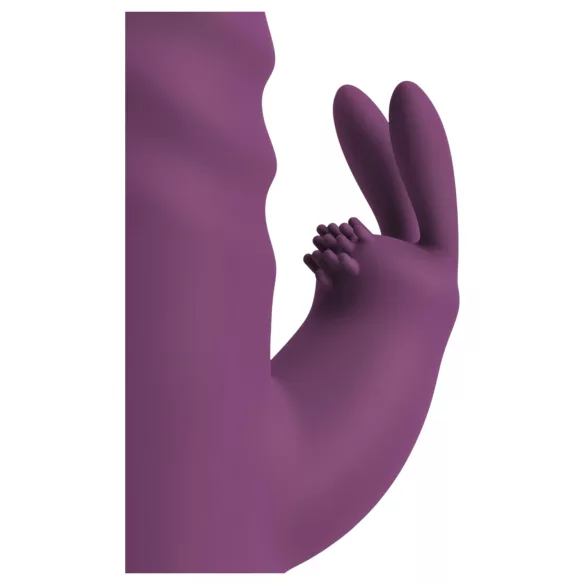 Javida - rabbit vibrator - stødende funktion - silikone lilla