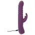 Javida - rabbit vibrator - stødende funktion - silikone lilla