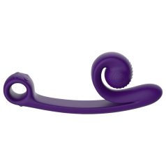   Snail Vibe Curve - klitorisvibrator og vibrator - 2i1 - lilla