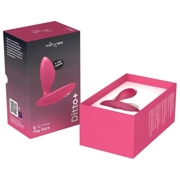 We-Vibe Ditto+ - smart, genopladelig analvibrator (pink)