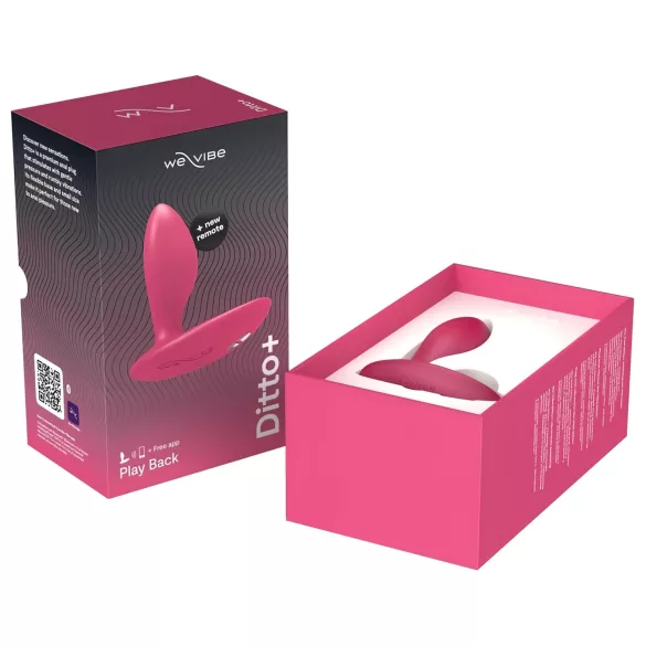 We-Vibe Ditto+ - App-styret analvibrator (pink)
