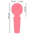 You2Toys Mini Wand - trådløs massagevibrator (pink)