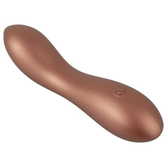 Smile - mini G-punkt vibrator - fleksibel - bronze