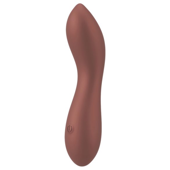 Smile - mini G-punkt vibrator - fleksibel - bronze