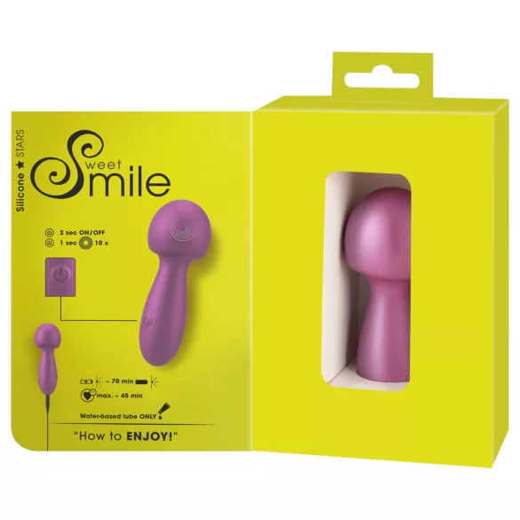 Sweet Smile - Fleksibel Mini Wand (pink)