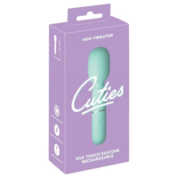 Cuties - mini vibrator - vandtæt massager - mintgrøn